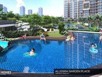 Allegra garden 1 bedroom condominium house Apartment uin pasig by DMCI near One Capitol Condominium Lumiere Residences Valle Verde Terraces Brixton Pl