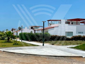CASI DE ESTRENO!!! CASA AMOBLADA EN CONDOMINIO DE CHOCALLA KM 92.5 (CAMPO Y PLAYA)
