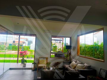 CASI DE ESTRENO!!! CASA AMOBLADA EN CONDOMINIO DE CHOCALLA KM 92.5 (CAMPO Y PLAYA)