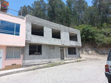 Venta de casa en obra negra en Otavalo en ciudadela Yanayacu