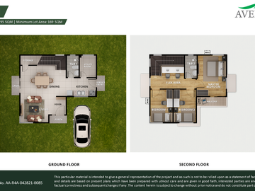 For Sale House and Lot in Averdeen Estates Nuvali nearby Malls, Schools, Hospital, Commercial Establishments