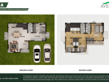 For Sale House and Lot in Averdeen Estates Nuvali nearby Malls, Schools, Hospital, Commercial Establishments