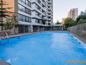 1 Dormitorio + 1 Baño en San Miguel, Metro Lo Vial.