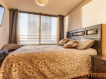 1 Dormitorio + 1 Baño en San Miguel, Metro Lo Vial.