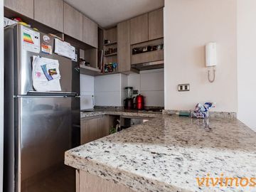 1 Dormitorio + 1 Baño en San Miguel, Metro Lo Vial.