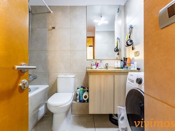 1 Dormitorio + 1 Baño en San Miguel, Metro Lo Vial.