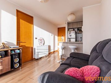 1 Dormitorio + 1 Baño en San Miguel, Metro Lo Vial.