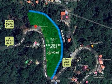 Finca Venta en Minca, 1 hectárea con Riachuelo, Sobre la Vía - Santa Marta