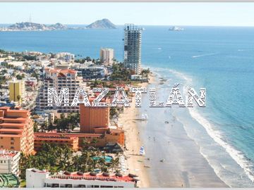 Venta de departamento a pie de playa en Mazatlán