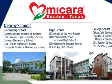 For Sale 3-Bedroom Townhouse at Micara Estates in Tanza, Cavite | Portia Typical Corner Unit w/ Fence