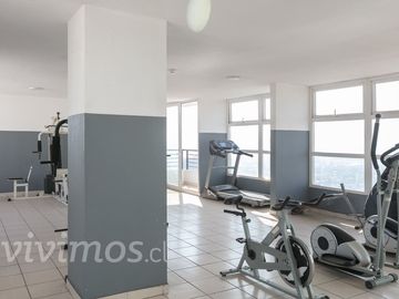 1 Dormitorio + 1 Baño en Estación Central, Metro las Rejas.