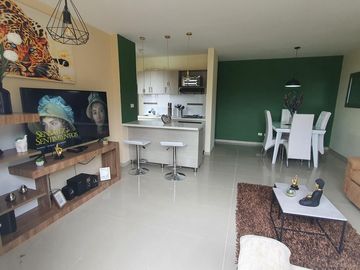 Apartamento Amoblado en Renta a 3 minutos del Centro Comercial Arkadia