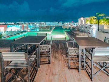 Townhome en Renta de Largo Plazo en Playa del Carmen Centro | 2 Recámaras | Acceso Independiente