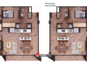 DEPARTAMENTOS EN PREVENTA CON ROOF GARDEN FRACCIONAMIENTO COSTA DE ORO