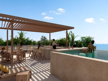 DEPARTAMENTOS EN PREVENTA CON ROOF GARDEN FRACCIONAMIENTO COSTA DE ORO