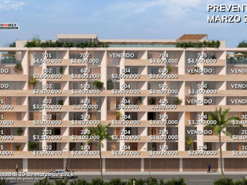 DEPARTAMENTOS EN PREVENTA CON ROOF GARDEN FRACCIONAMIENTO COSTA DE ORO