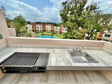 Casa en condominio con alberca en Emiliano Zapata Morelos