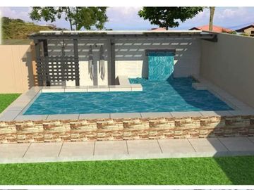 For Construction Semi-Furnished 5 Bedroom 2 Storey Single Detached House Swimming Pool with for Sale in Corona del Mar, Talisay, Cebu