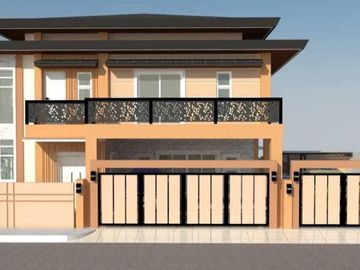 For Construction Semi-Furnished 5 Bedroom 2 Storey Single Detached House Swimming Pool with for Sale in Corona del Mar, Talisay, Cebu