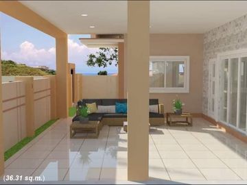 For Construction Semi-Furnished 5 Bedroom 2 Storey Single Detached House Swimming Pool with for Sale in Corona del Mar, Talisay, Cebu