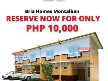 Bria Homes Montalban Rizal Murang Pabahay Malapit sa Quezon City