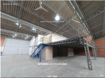 ALQUILER DE BODEGA 1120 DISPONIBLE PARA RENTA CON USO DE SUELOS.