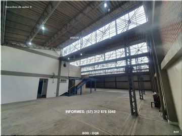 ALQUILER DE BODEGA 1120 DISPONIBLE PARA RENTA CON USO DE SUELOS.