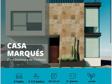CASA EN VENTA FRACCIONAMIENTO GEMA RESIDENCIAL PACHUCA DE SOTO HIDALGO
