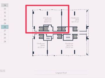 Scope Langsuan 2bed: 2bed 2.5bath 166sqm. 116,000,000 Am: 065619----