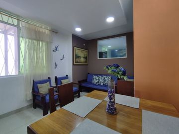 departamento amoblado de venta en crucita