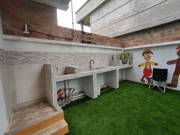 departamento amoblado de venta en crucita