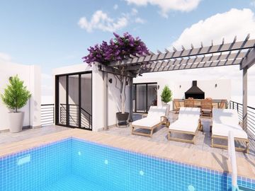 Semisótano en pre-venta con terraza/piscina área común