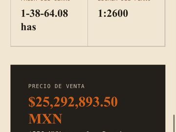VENTA DE TERRENO ADELANTE DE SANTA MARIA DEL RIO