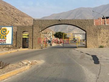 VENTA DE TERRENO EN MIRASOL DE HUAMPANI CERCA A CHACLACAYO