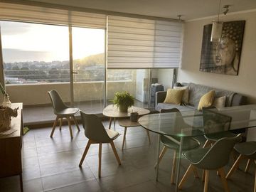 SE VENDE DEPARTAMENTO CON HERMOSA VISTA JARDIN DEL MAR 2 DOR 2 BAÑOS EST UF 4.000 VIÑA DEL MAR