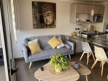SE VENDE DEPARTAMENTO CON HERMOSA VISTA JARDIN DEL MAR 2 DOR 2 BAÑOS EST UF 4.000 VIÑA DEL MAR