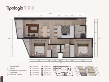 Vendo Ultimo Departamento 54 m2 en Playa San Bartolo