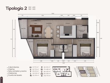 Vendo Ultimo Departamento 54 m2 en Playa San Bartolo