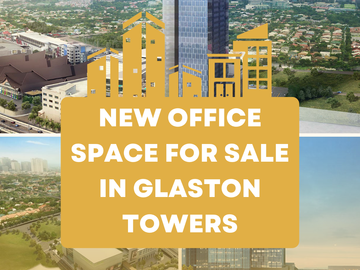 FOR SALE/LEASE | 4 Office Space at Glaston Tower Ortigas City