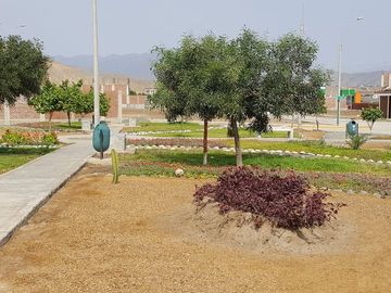 Venta de 2 lotes contiguos para vivienda, en urbanización Lomas de Pucusana, zona segura, con amplios parques, juegos para niños, pórtico de ingresos