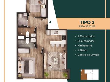 ¡VENTA ÚLTIMOS DEPARTAMENTOS 2 DORMITORIOS FRENTE PARQUE EN SURQUILLO!