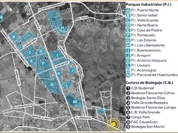 VENTA Propiedad Industrial HUECHURABA