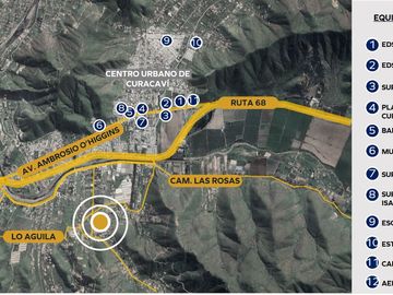 Venta Parcela Sector Lo Águila Curacaví - Hc-8-24