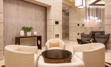 LEASE TO OWN PROMO IN 10years 1BR Fully Furnished Unit The Trion Towers BGC beside Sm Aura