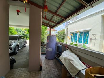 2-storey detached house for sale, corner house, area 144 sq m., Ratchaphruek Village. Ramkhamhaeng -Suwinthawong