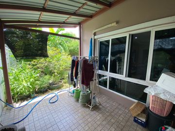 2-storey detached house for sale, corner house, area 144 sq m., Ratchaphruek Village. Ramkhamhaeng -Suwinthawong