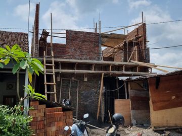 Rumah baru full furnish proses bangun di gentan jalan kaliurang km 10