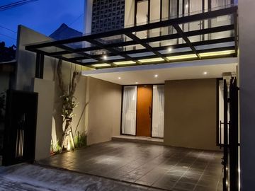 Rumah baru full furnish proses bangun di gentan jalan kaliurang km 10