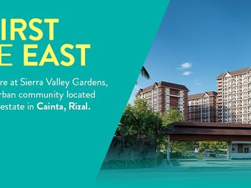 1 bedroom for sale in Cainta Rizal