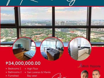 2 Bedroom Unit For Sale at The Residences at Greenbelt, San Lorenzo Tower, TRAG Makati